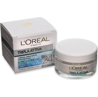 L'oreal triple active normal i mieszany 50 ml