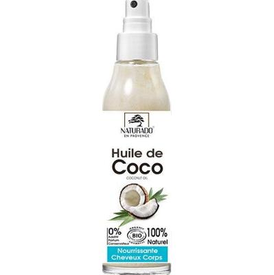 Naturado Czysty organiczny spray do ciała i włosów z olejkiem kokosowym 150ml
