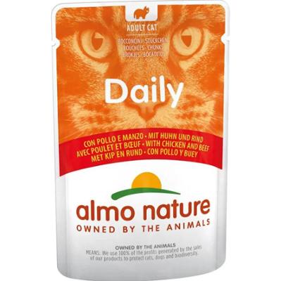Almo nature Menu dnia z kurczakiem i wołowiną - 70GR