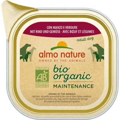 Almo nature Bio Organic Maintenance z wołowiną i warzywami - 100GR