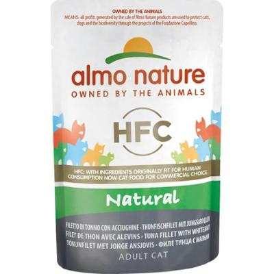 Almo nature HFC Naturalny filet z tuńczyka i sardeli - 55GR