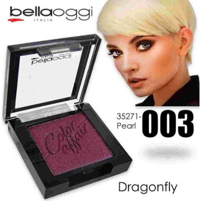 Perłowo-błyszczący cień do powiek Bella Oggi Color Romans typu ważka