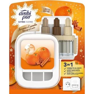 Ambi pur Dyfuzor elektryczny 3Volution + wkład Pomarańcza i cynamon 20 ml