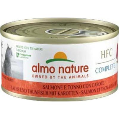 Almo Nature Hfc Cat Compl Kitt Łosoś Tuńczyk Z Marchewką