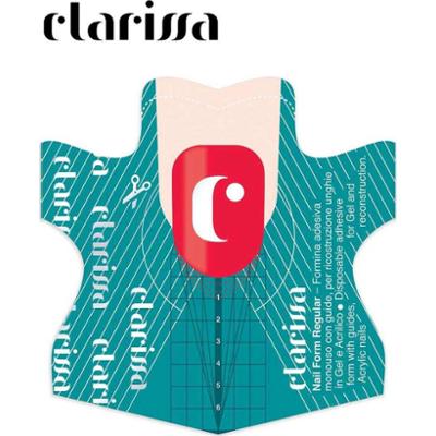 Clarissa Szablony do paznokci regularny kształt wygodne praktyczne 100 sztuk Promocja