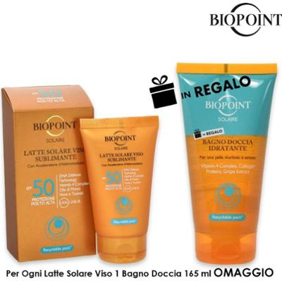 Biopoint mleczko przeciwsłoneczne 50 ml do twarzy spf 50