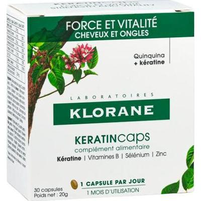 Klorane Keratincaps Siła i witalność 30 kapsułek