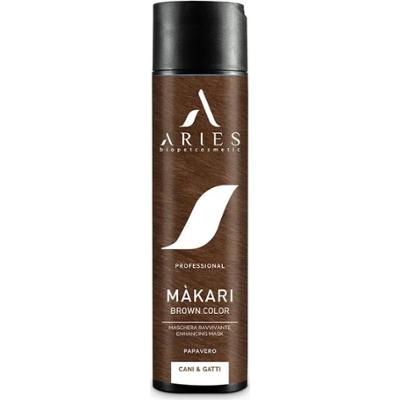 Aries Makari Kolor Brązowa Maska
