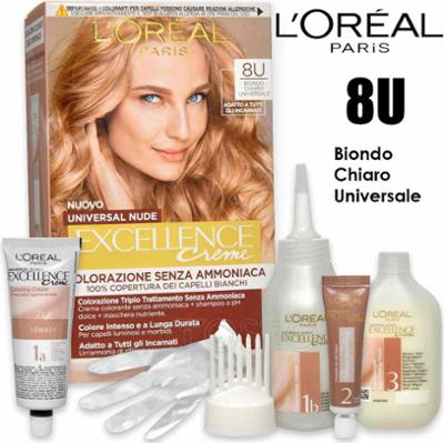 L'Oreal Triple Treatment Color Excellence w kolorze nude jasny blond
