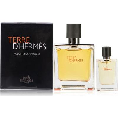 Woda perfumowana Hermes Terre D'HERMES w sprayu 75 ml, zestaw 2 sztuk