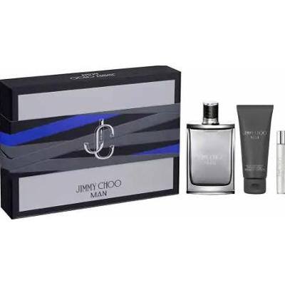 Jimmy Choo Zestaw męskich perfum Eau De Toilette Spray 100 ml 3 sztuki