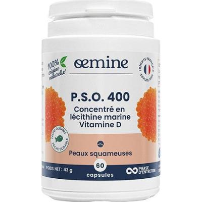 Oemine Pso 400 Lecytyna morska 60 kapsułek