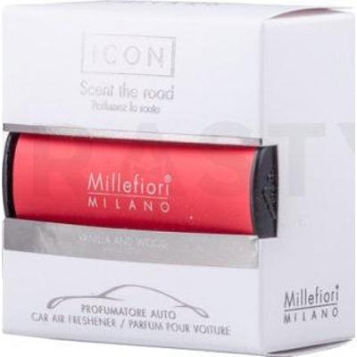 Millefiori Milano Icon Klasyczny odświeżacz powietrza do samochodu Vanilla & Wood