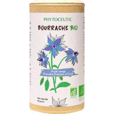 Phytoceutic Organiczny olej z ogórecznika /ab 120 kapsułek