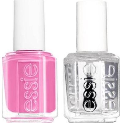 Ustawić Essie: Vegan Polish Glossy Nail Polish 20 Lovie Dovie 13,5 ml + Pielęgnacja paznokci - Wzmacniacz paznokci Good To Go Top Coat 5 ml