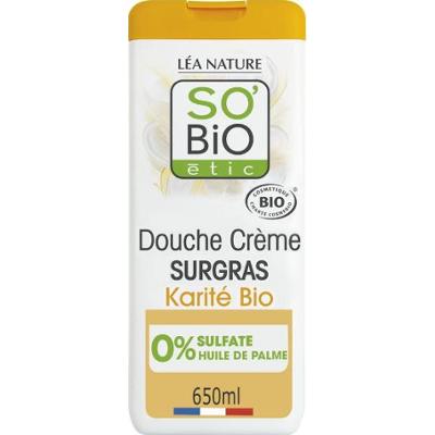 Natura Lea so bio étic Krem pod prysznic Ultra Nawilżający krem z masłem shea, 650 ml