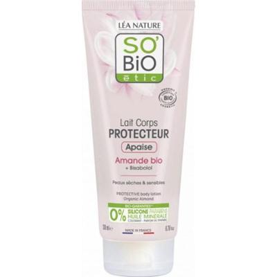 Natura Lea so bio étic Organiczne mleczko ochronne do ciała z migdałami, 200 ml