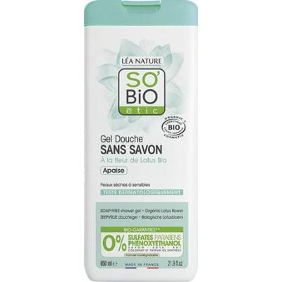 Natura Lea so bio étic Żel pod prysznic bez mydła z organicznymi kwiatami lotosu, 650 ml