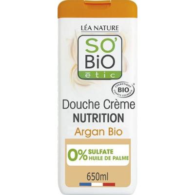 Natura Lea so bio étic Odżywczy krem pod prysznic z olejkiem arganowym, 650 ml