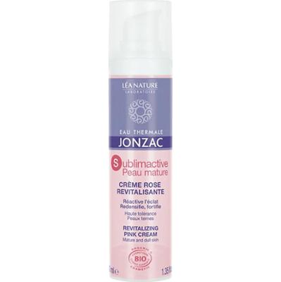 Woda termalna Jonzac Sublimative Organiczny rewitalizujący różowy krem 40ml