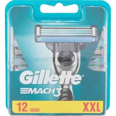 Gillette Mach3 - Wymienne głowice, zawiera 12 sztuk