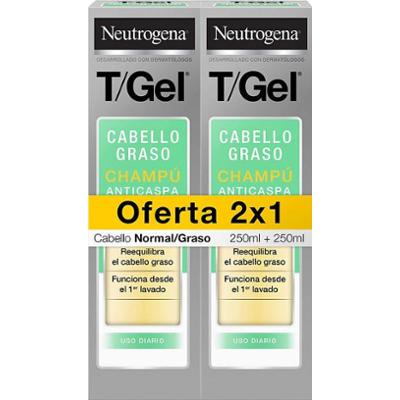 Szampon przeciwłupieżowy Neutrogena T-Gel do włosów normalnych przetłuszczających się 250ml