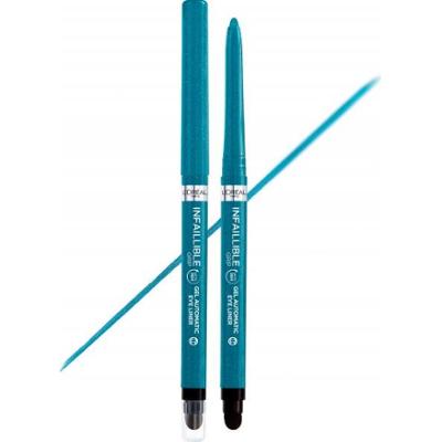 L'Oréal Automatyczny eyeliner Gel Grip Infaillible 7 - Torquoise Faux Fur