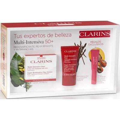 Clarins Super Restructuring Day Cream Do każdego rodzaju skóry Zestaw 50 ml 3 sztuki
