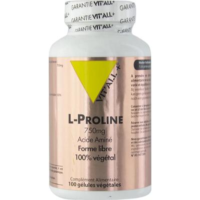 Vit'All+ L-Prolina 750mg 100 Kapsułek