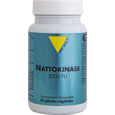 Vit'All+ NattoKinase 100mg 2000FU 60 kapsułek roślinnych