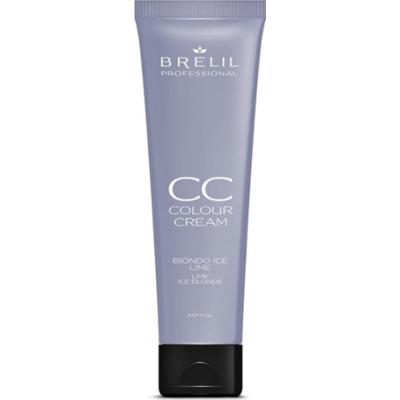 Brelil Professional CC Colour krem koloryzujący do wszystkich rodzajów włosów kolor Lodowy blond lime 150 ml