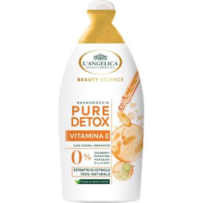 L Angelica Żel pod prysznic Pure Detox z witaminą E 520 ml