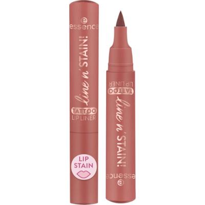 Essence Line N` Stain! (Konturówka do ust w formie tatuażu) 2,5 ml - Odcień: 02 Must Have Brown