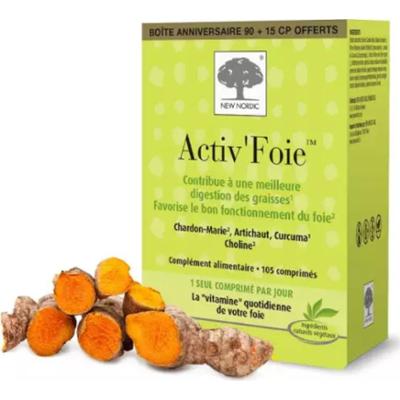 New Nordic Activ'foie 90 tabletek + 15 gratis
