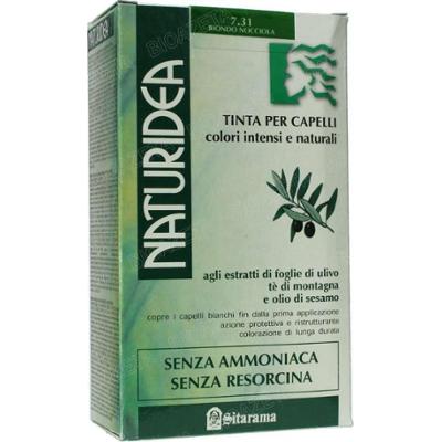 Sitarama Naturidea 7.31 Delikatna trwała koloryzacja Średni Blond Beżowo-Złoty Naturale i Jasny Promocja