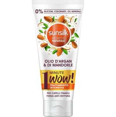 Sunsilk ładowanie naturale ! Minute Wow intensywna kuracja olejem arganowym i migdałowym 180ml