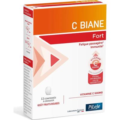 Pileje C Biane Fort x 12 tabletek do żucia