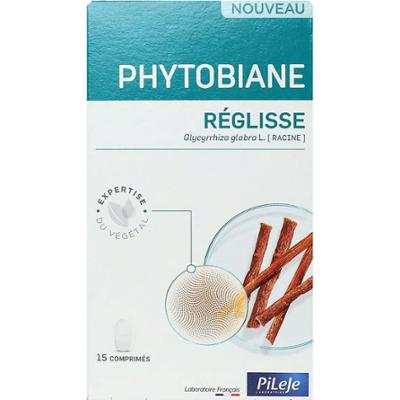 Pileje Phytobiane Lukrecja 15 tabletek