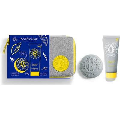 Roger & Gallet Zestaw Cologne Twist Vanity Mydło do golenia 100g + żel po goleniu 75ml
