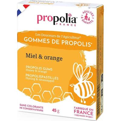 Propolia Cukierki z miodem i pomarańczą propolisową 45g