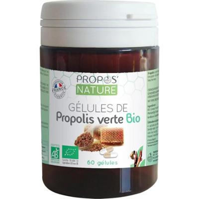 Propos'Nature Organiczny zielony propolis 60 kapsułek