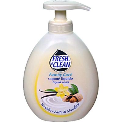 Fresh&Clean Fresh & Clean Mydło w płynie Family Care Wanilia i mleko migdałowe 300 ml