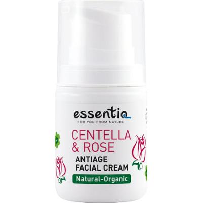 Essentiq Przeciwzmarszczkowy krem do twarzy Centella & Rose 50 ml