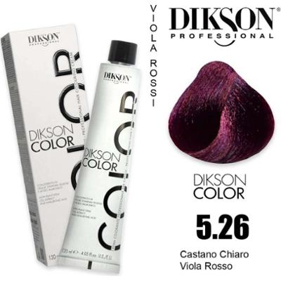 Dikson Dikson kolor 120 ml 5,26 jasnobrązowy fioletowo-czerwony