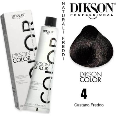Dikson Dikson kolor 120 ml 4 zimny brąz