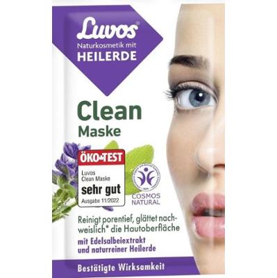 Luvos Maska Clean, 2 x 7,5 ml (15 ml)