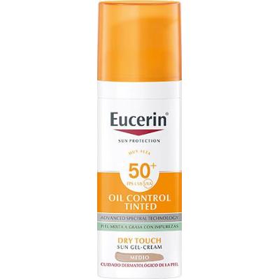 Eucerin Żel-krem-olej Control Średni kolor Spf50+ 50ml