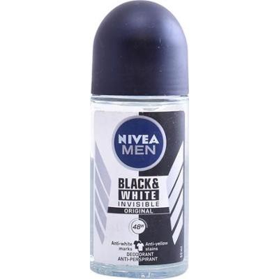 Nivea Oryginalny dezodorant w kulce Ivnisible czarno-biały dla mężczyzn 50ml