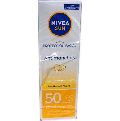 Nivea Słoneczny blask twarzy Control Średni ton Spf50 50 ml
