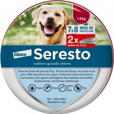 Seresto Obroża przeciwpasożytnicza dla dużych psów x 2